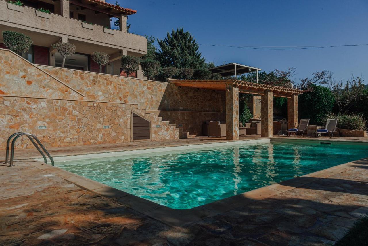 Pool And Sea View Apartments Agia Marina  Екстер'єр фото