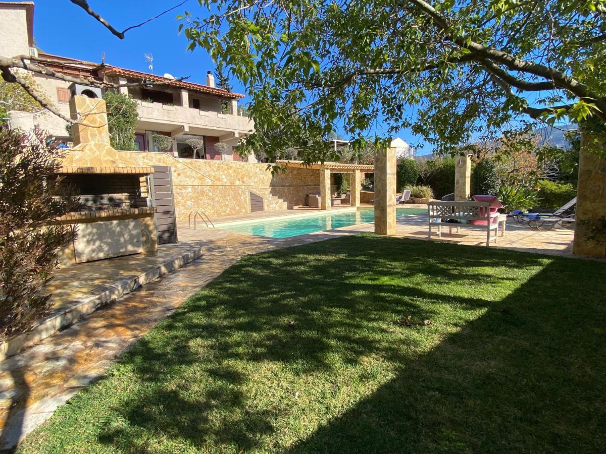 Pool And Sea View Apartments Agia Marina  Екстер'єр фото